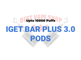 IGET Bar Plus 3.0 Pod 10000 Puffs